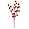 12" Christmas Glitter Plastic Pine Cones Branch Picks, 6ct.